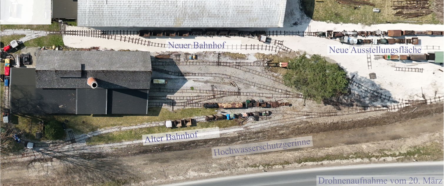 Gleisplan für Umbau